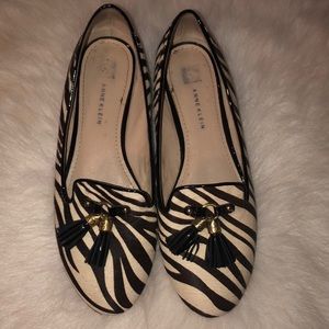 Anne Klein Zebra Flats